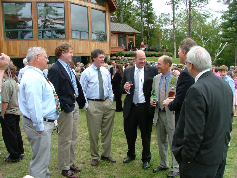 jim tyson presenting bootle of scotch